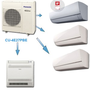 Quadrisplit Panasonic CU-4E27PBE