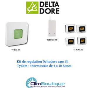 Kit Delta dore TYDOM 4 Zones